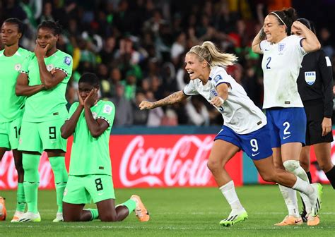 England advances at Women’s World Cup by edging Nigeria after James red card
