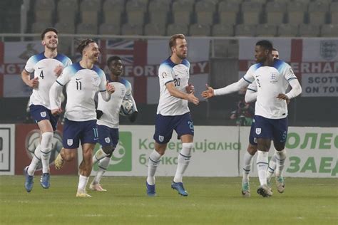 England completes unbeaten Euro 2024 qualifying campaign with draw at North Macedonia