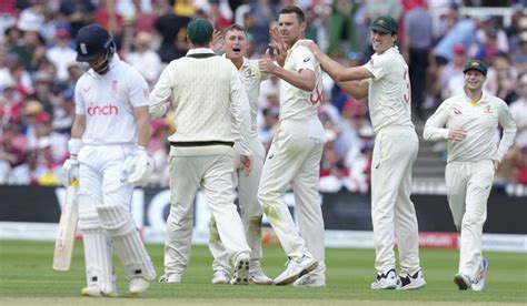 England cruise to 145-1 by tea after bowling Australia for 416 in 2nd Ashes test
