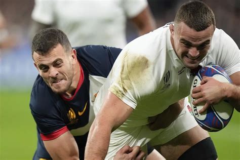 England finishes third at Rugby World Cup after holding off Pumas