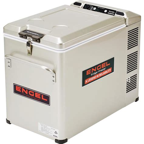 Constructed to resist vibration. The Engel drawer fridge features an auto switching 12-24 volt DC, battery monitoring and a stainless steel runners. Powered by Engel’s latest horizontal RC40 compressor, it can Refrigerates or Freezes down to 14°F or -10°C. Specification of the Engel 12V DC Drawer Fridge Freezer Model SB30G:. 