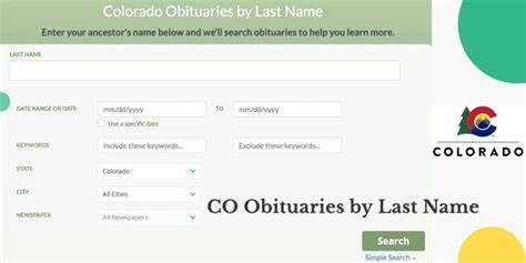 Englewood colorado obituaries.  Search our Colorado database to explore your...
