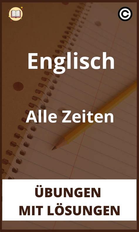 Englisch zeiten übungen pdf mit lösungen