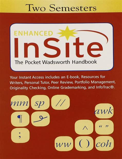 English 21 instant access code for kirsznermandells the pocket wadsworth handbook 2. - Managerial economics 7th edition solutions manual baye.