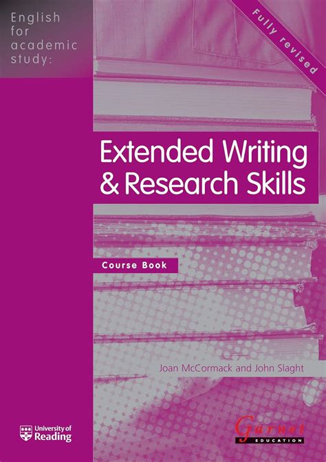 English For Academic Study Extended Writing And Research Skills Course Book
