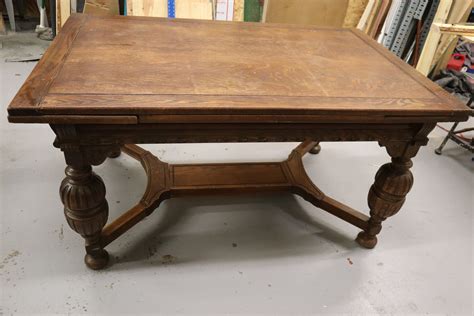 English Oak Dining Table - Etsy