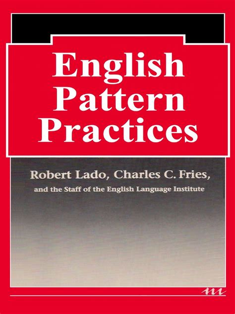 English Pattern Practices PDF
