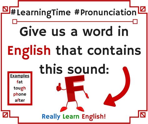 English Pronunciation, Lesson 20 - F and V Sounds - Really Learn English