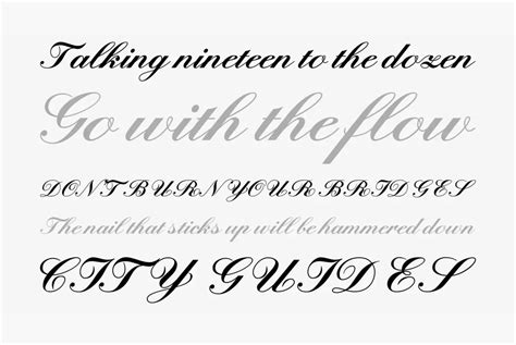 English Script Font YouWorkForThem