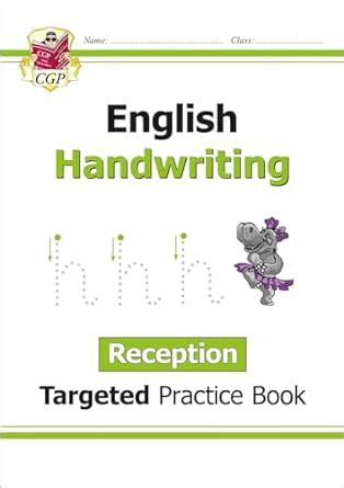 English Targeted Practice Book Handwriting Reception Cgp Reception