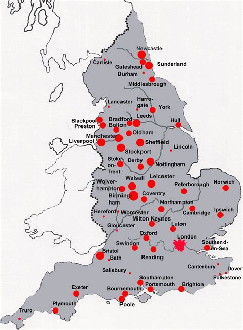 English cities