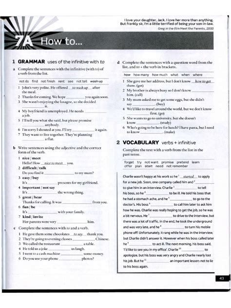 English file pre intermediate 3rd edition workbook pdf.  A workbook fo...