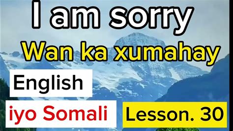 Ku Baro Luuqada English Ka af Somali || Short English Phrases.📖🖊. Greenways Academy. 198K subscribers. Subscribe. 419K views 3 years ago EXPRESSIONS (Tilmaamo Wanaagsan) Ku Baro Luuqada.... 