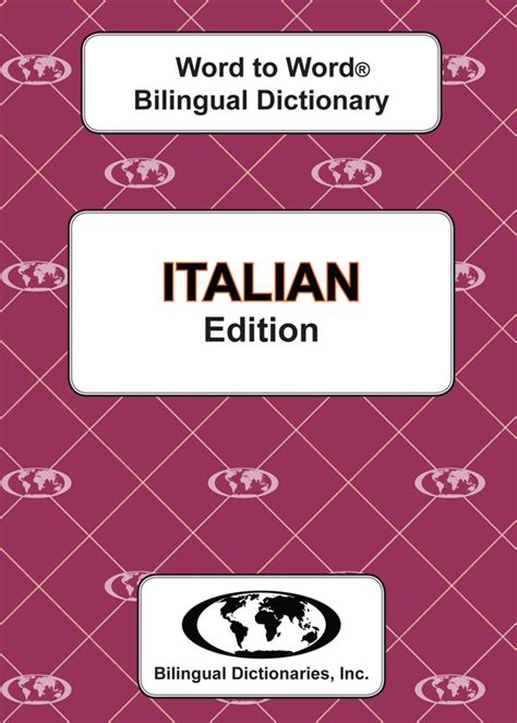 EnglishItalian Word to Word Dictionary BASIC ESL