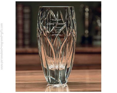 Engraved Crystal Gifts - Initials, Message & Logo Engraving