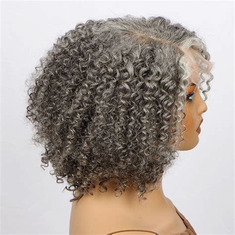 Enhance Your Sophistication with a Curly Grey Wig