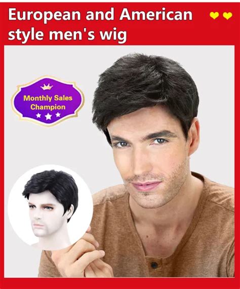 Enhance Your Style with Premium Men's Short Hair Wigs