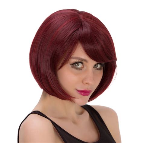 Enhance Your Style with a Stunning Red Hair Bob Wig