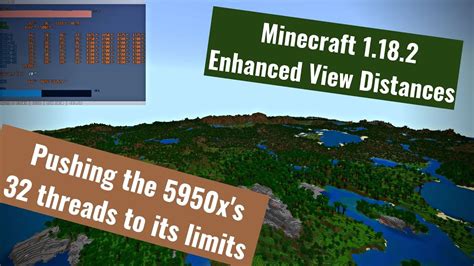 Enhanced View Distance Mod for Minecraft