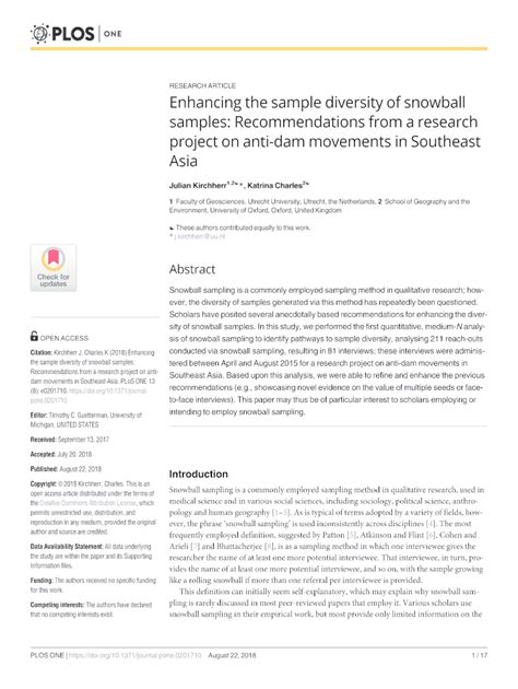 Enhancing the sample diversity of snowball samples