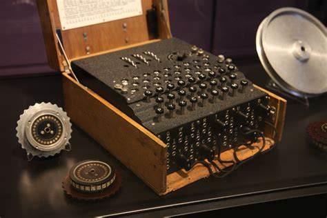 Enigma machine simulator code.  Experience the complexity of wartime cryptography with...