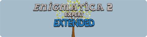 Enigmatica 2 expert extended. Things To Know About Enigmatica 2 expert extended. 