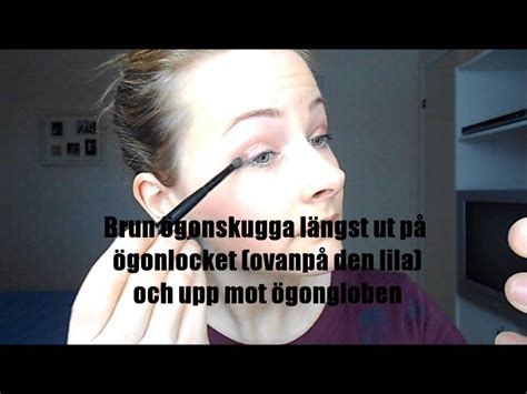 Enkel ögonsminkning