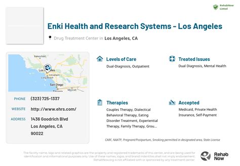 Enki Health Research in Walnut, CA with Reviews - YP.com