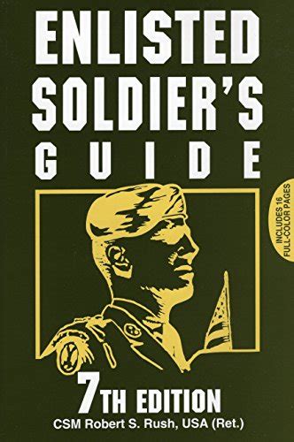 Enlisted soldiers guide 7th edition by csm robert s rush usa ret. - 2001 audi a4 parking brake cable manual.