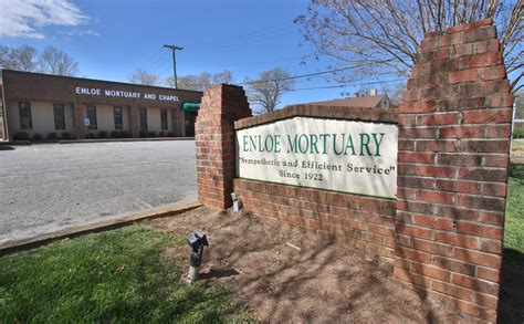 FUNERAL HOME. Enloe's Mortuary. 231 North. Laf