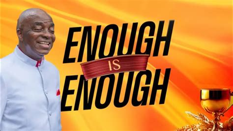 Enough is enough sermon by oyedepo.  Minecraft doesn't even load before it crashes.  any sett...