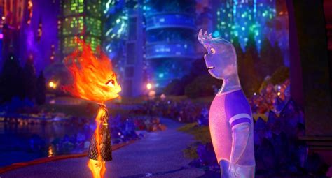 Enough steam: Fire meets Water in Pixar’s clever and increasingly charming ‘Elemental’