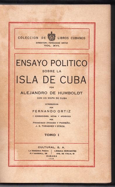 Ensayo politico sobre la isla de cuba. - Lab volt manuals electronic technology answer key.