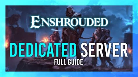 Enshrouded dedicated server. Feb 18, 2024 ... enshrouded #openworldgames #basebuildinggames #livestream "WARNING: This video may contain flashing images that may potentially trigger ... 