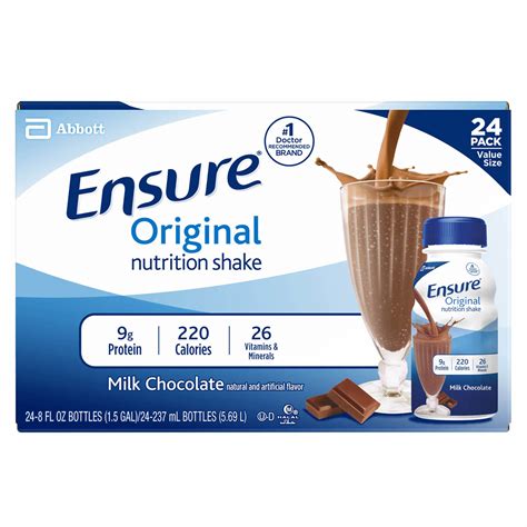 Ensure Original Milk Chocolate Nutrition Shake - BJ