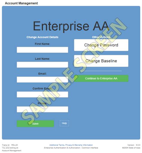 Many state systems today use the Enterprise Authentication and Authorization (ENTAA) process. The state login process is transitioning to ID.Iowa.gov.