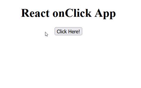 Enter click event react.  In this article we'll do this, digging into events and state al...