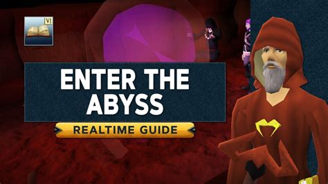 Enter the abyss rs3. 99% of the time the lurer will simply lie about giving you something in an attempt to get you out of the abyss, likely by telling you to come to the center of the abyss, after which you have to leave and re-enter through the wildy. You won't actually get anything. 