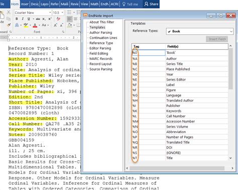 Entering References Into An Endnote Library Springerlink