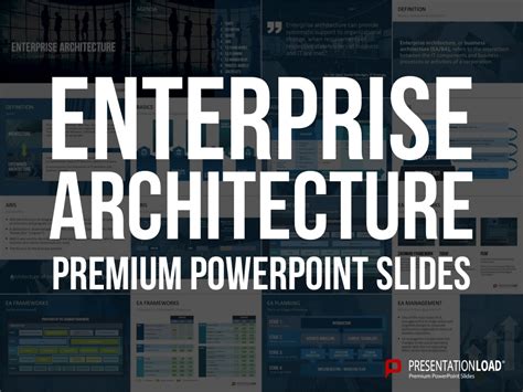 Enterprise Architecture Powerpoint Templates