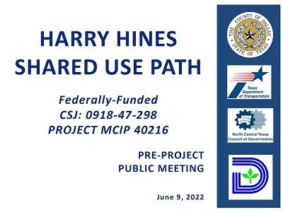 Enterprise harry hines. Harry Hines Shared Use Path Pre-Project Public Meeting - June 9th, 2022 Records Building - 500 Elm Street, Suite 0300, Dallas, TX 75202 Telephone: (214) 653-6021 | E-Mail: sbe@dallascounty.org 