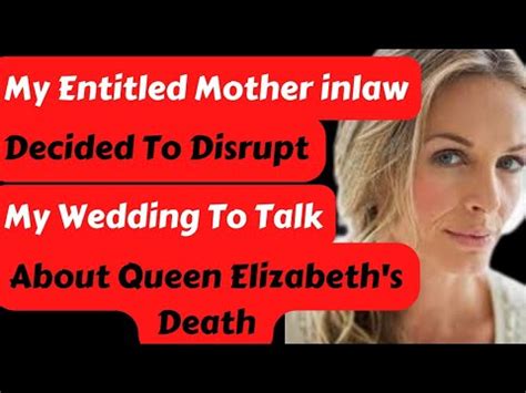 Entitled Mother In Law Controls MY Wedding - YouTube