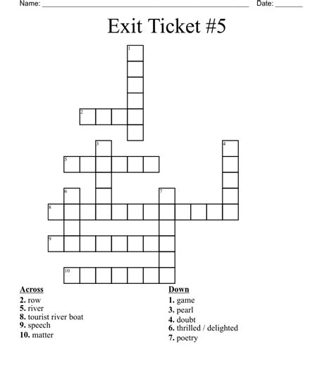 Entrance and exit to target crossword. The Crossword Solver found 30 answers to "entrance and exit to targeting queen or bishop", 4 letters crossword clue. The Crossword Solver finds answers to classic … 