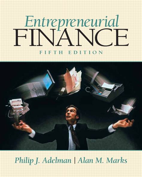 Full Download Entrepreneurial Finance Philip J Adelman Alan M Marks By Philip J Adelman