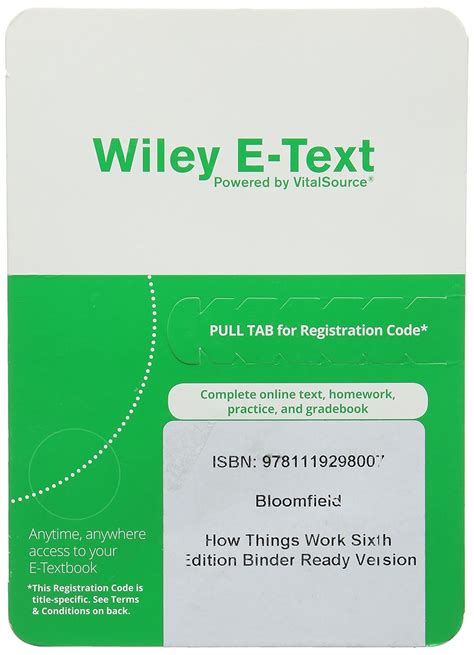 Entrepreneurship Third Edition Wiley E Text Reg Card