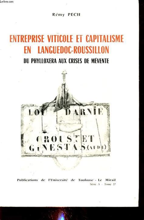 Entreprise viticole et capitalisme en languedoc roussillon. - Concepto de pillán entre los mapuches.