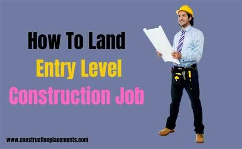 Entry Level Construction Jobs Los Angeles