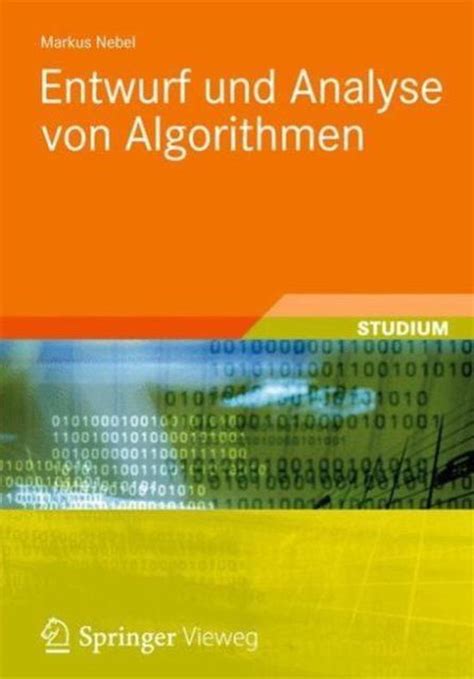 Entwurf und analyse von algorithmen lösungshandbuch. - Datenerhebung und datenanalyse in der psycholinguistik.
