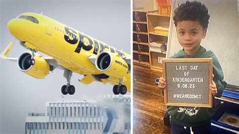 Envían a un niño de 6 años que viajaba solo en un vuelo equivocado de Spirit Airlines