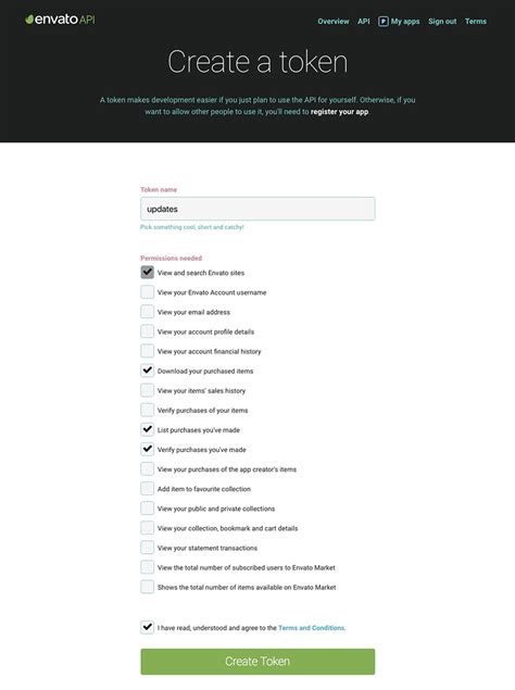 Envato token generator free.  Once you&rsquo;re login already you will be redir...